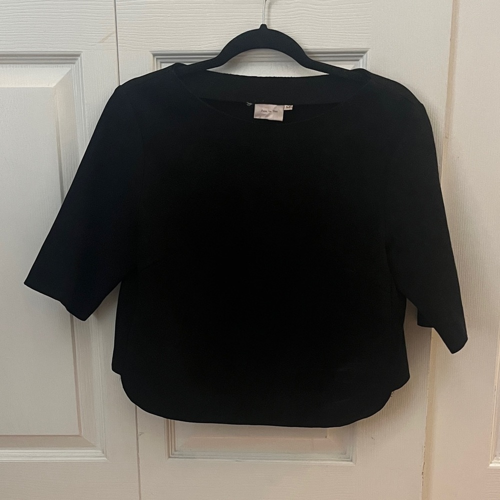 Elegant Black Women's Top